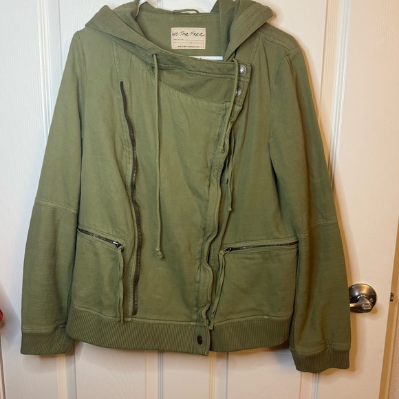 Free People We The Free | Women’s Carmen Moto Jacket | Large - Picture 6 of 9